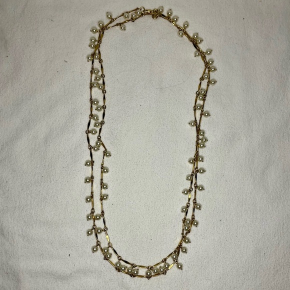 J. Crew Like New Gold String of Pearls! - Picture 4 of 6